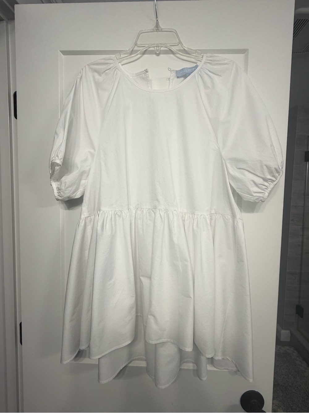 NWOT Hill House White Puff Sleeve Francesca Blouse